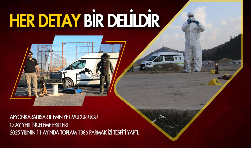Her detay bir delildir